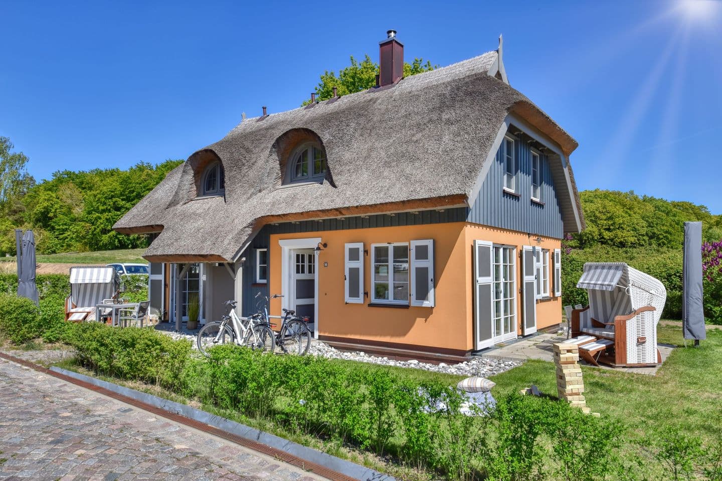 Ferienhaus Auszeit 14 Feriendorf Klein Stresow Rügen