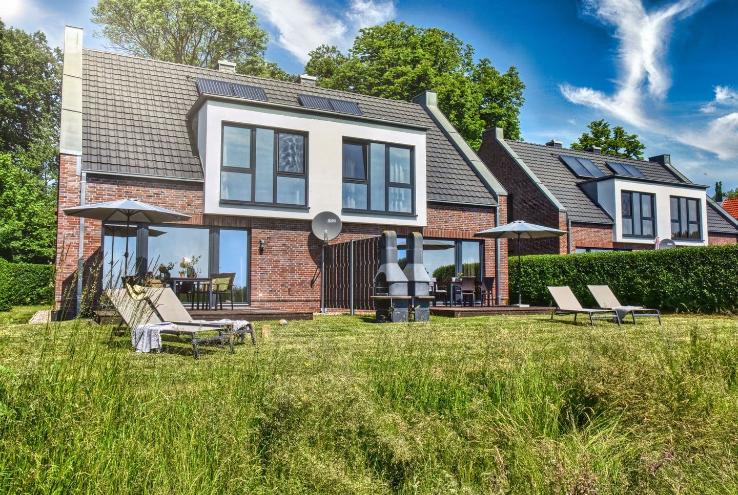 Ferienhaus Backsteinquartier B in Putbus in Putbus – Außenansicht