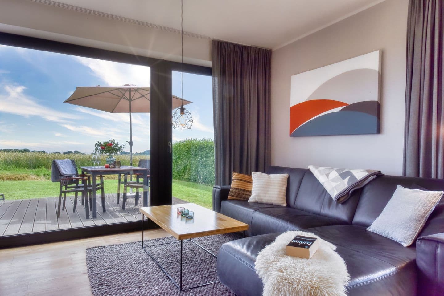 Ferienhaus Backsteinquartier D Putbus in Putbus – Wohnzimmer
