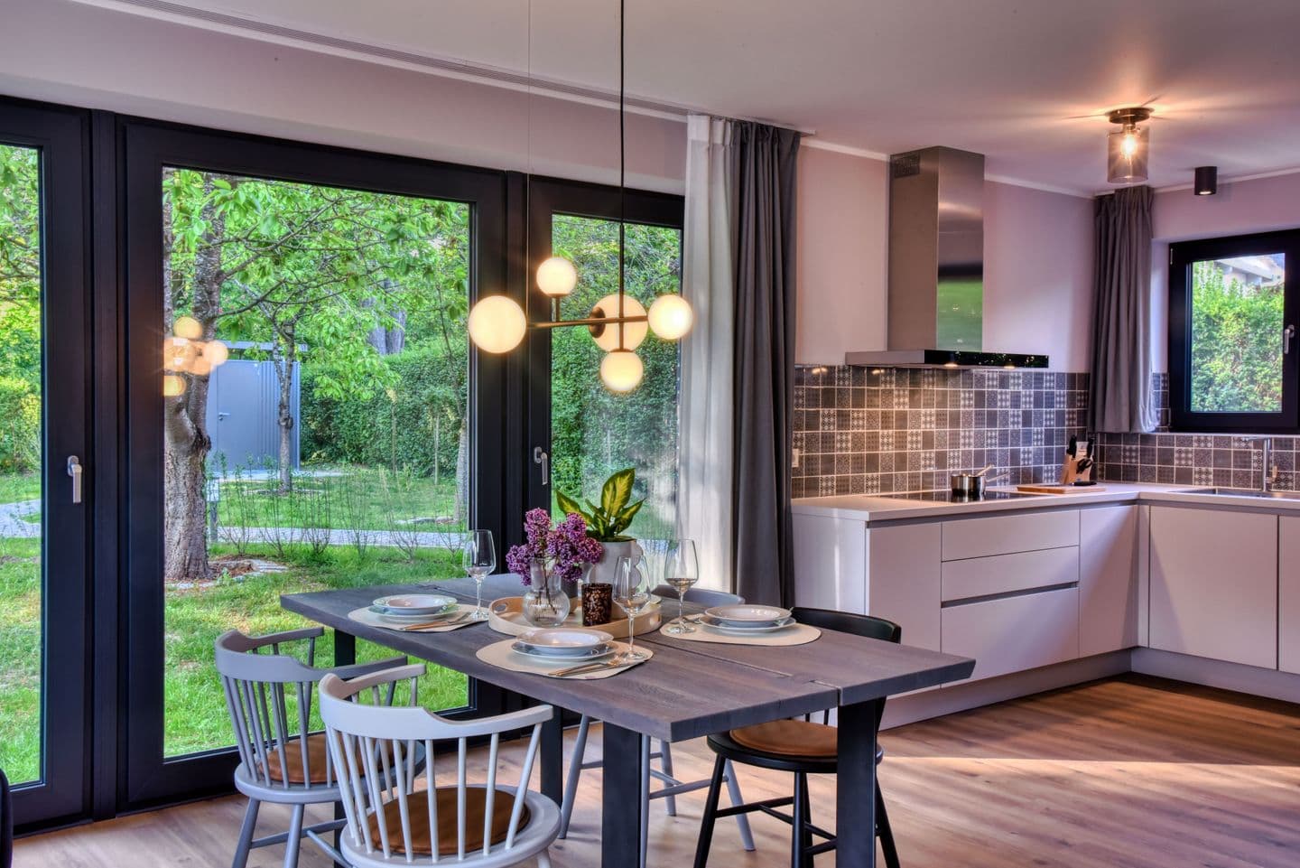 Ferienhaus Backsteinquartier West Putbus in Putbus – Küche