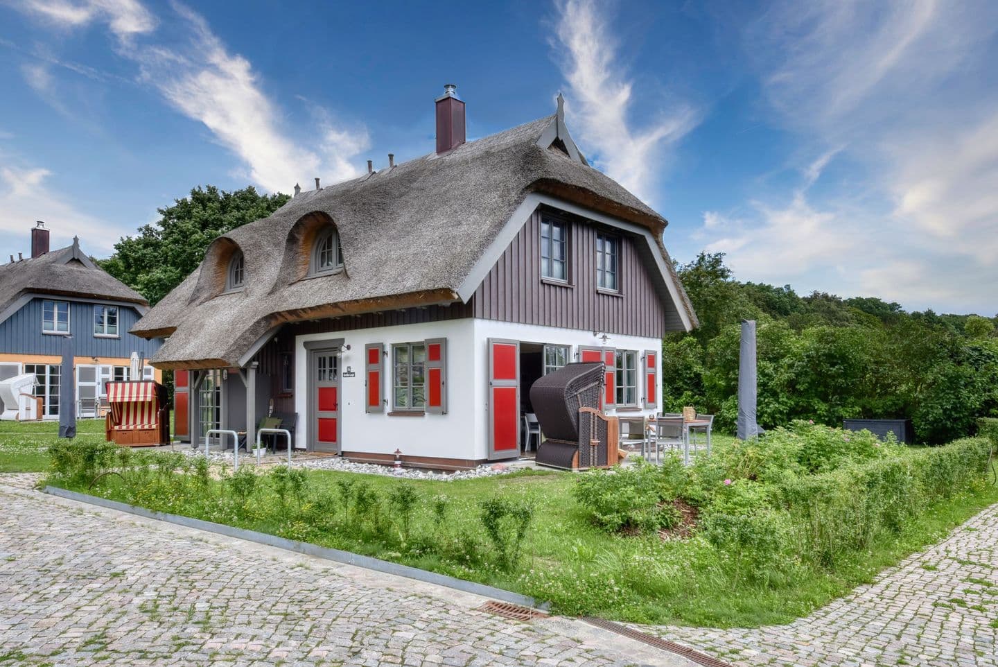 Ferienhaus Boddenblick 15 Feriendorf Klein Stresow Rügen in Klein Stresow – Außenansicht