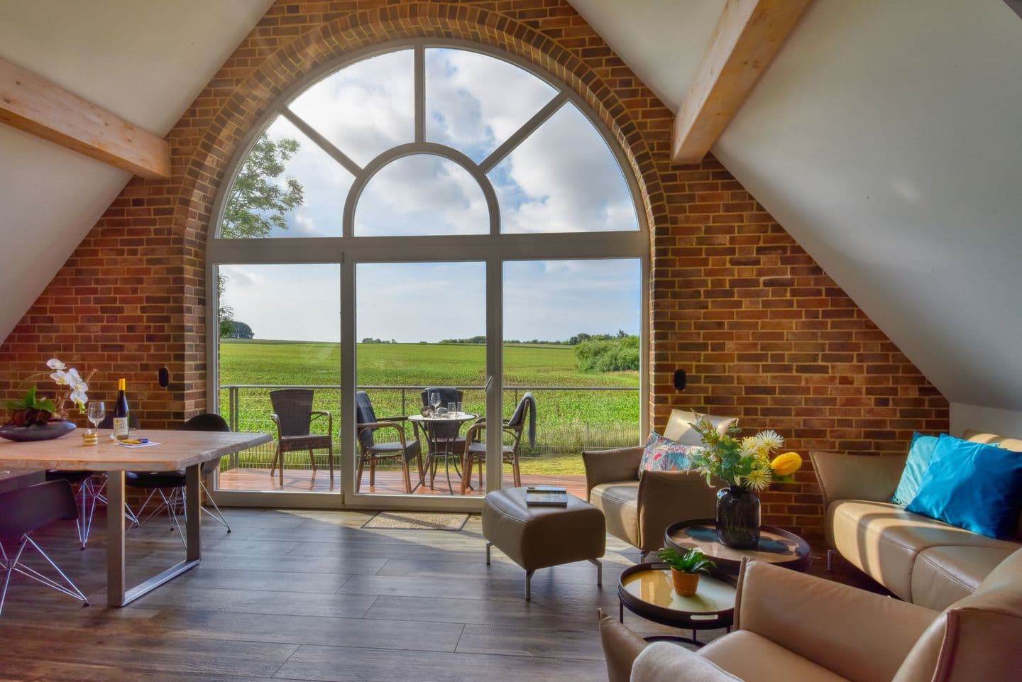 Ferienhaus Bootshaus in Nadelitz in Putbus – Wohnzimmer