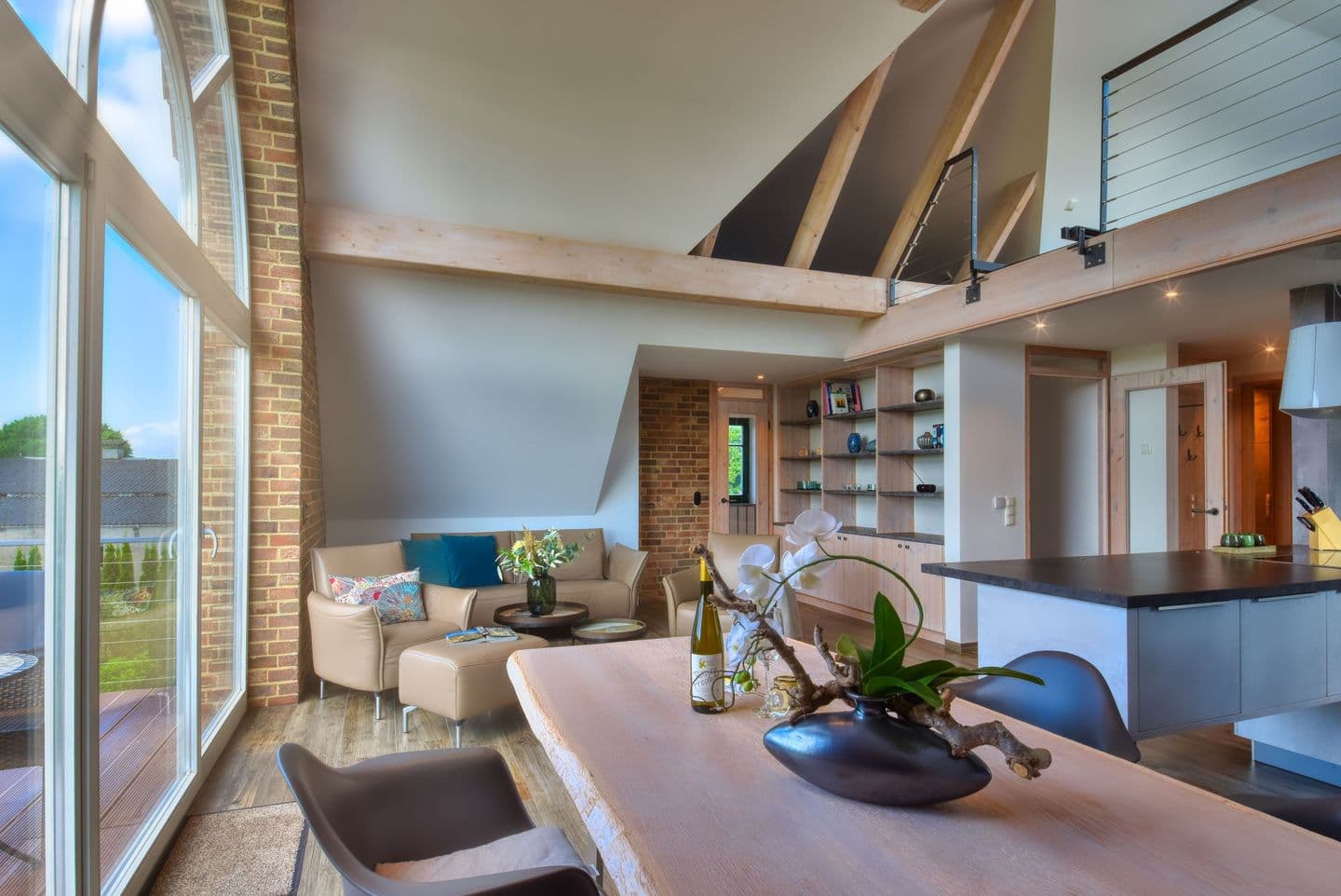 Ferienhaus Bootshaus in Nadelitz in Putbus – Wohnzimmer