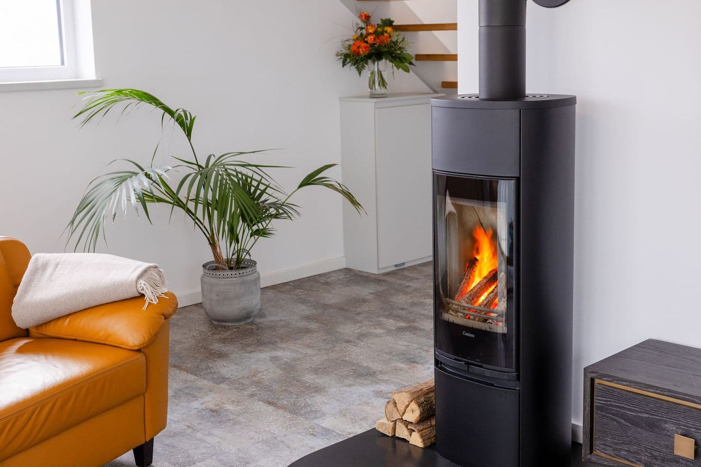 Ferienhaus E Robbenhütte Neukamp in Neukamp – Wohnzimmer