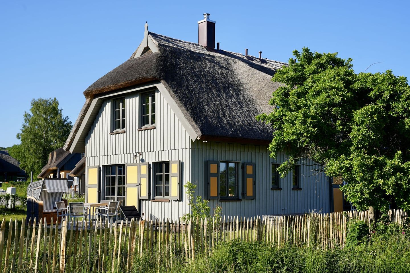 Ferienhaus Huus Waterkant 18 Feriendorf Klein Stresow Rügen
