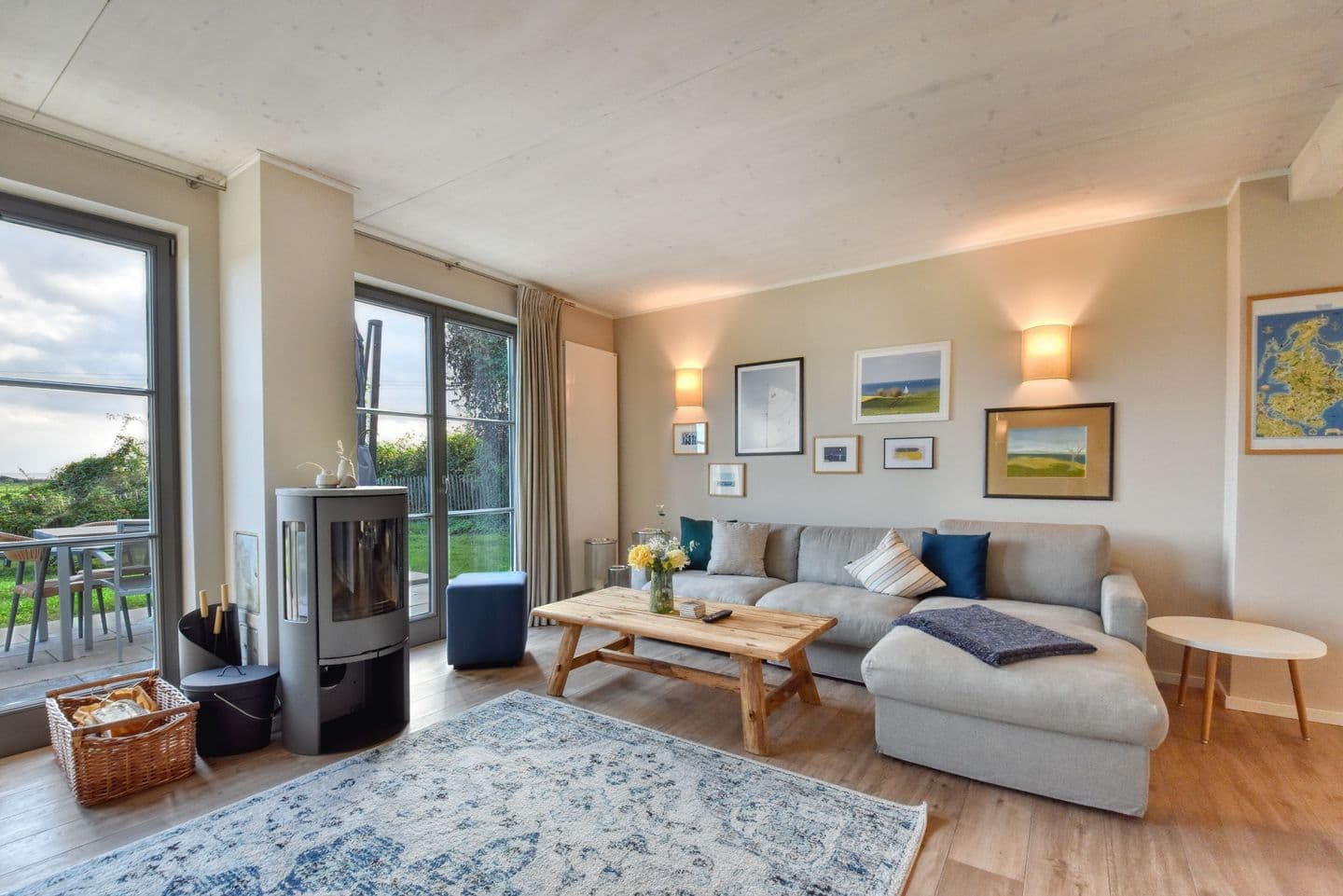 Ferienhaus Küstenhuus 20 Feriendorf Klein Stresow Rügen in Klein Stresow – Wohnzimmer