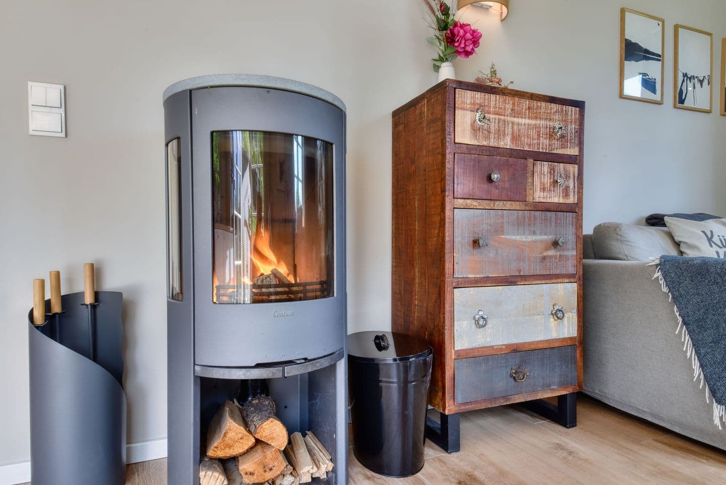 Ferienhaus Küstenkind Feriendorf 08 Klein Stresow Rügen in Klein Stresow – Wohnzimmer