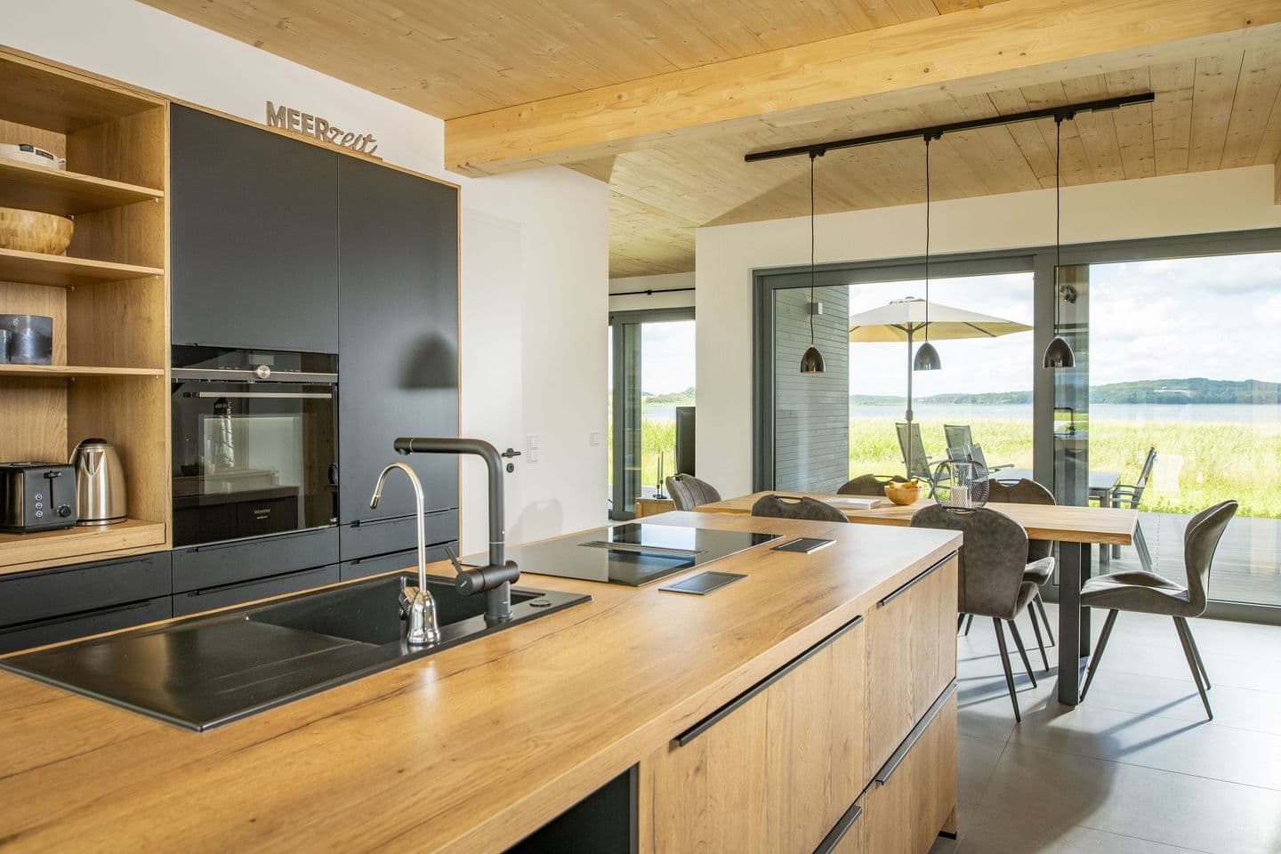 Ferienhaus LUV - Vogteihof am Bodden in Streu – Küche