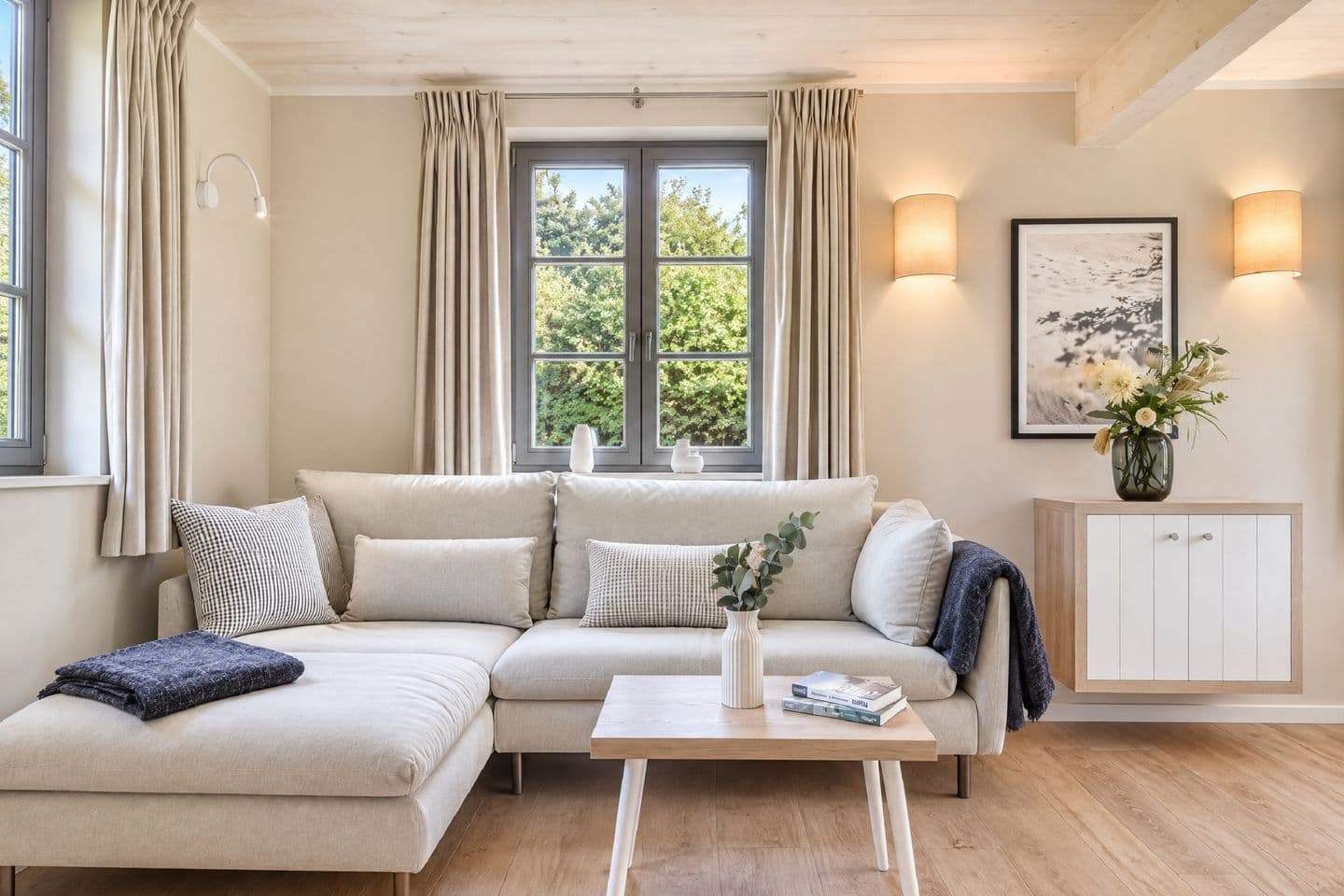 Ferienhaus Mee(h)r Zeit 07 Feriendorf Klein Stresow Rügen in Klein Stresow – Wohnzimmer