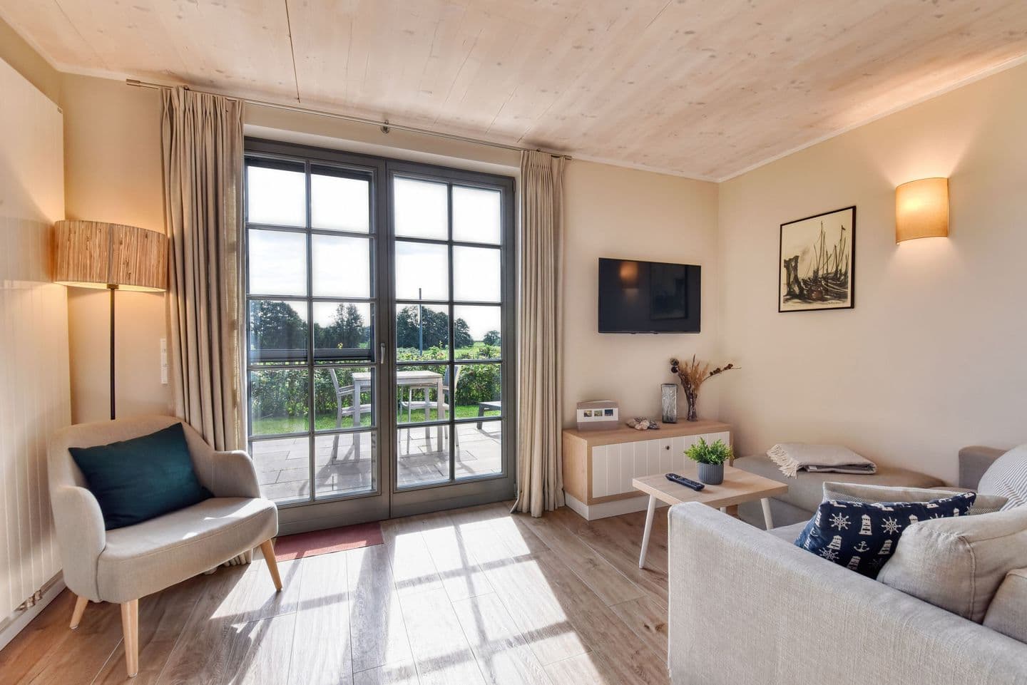 Ferienhaus Mein Ankerplatz 17 Feriendorf Klein Stresow Rügen in Klein Stresow – Wohnzimmer