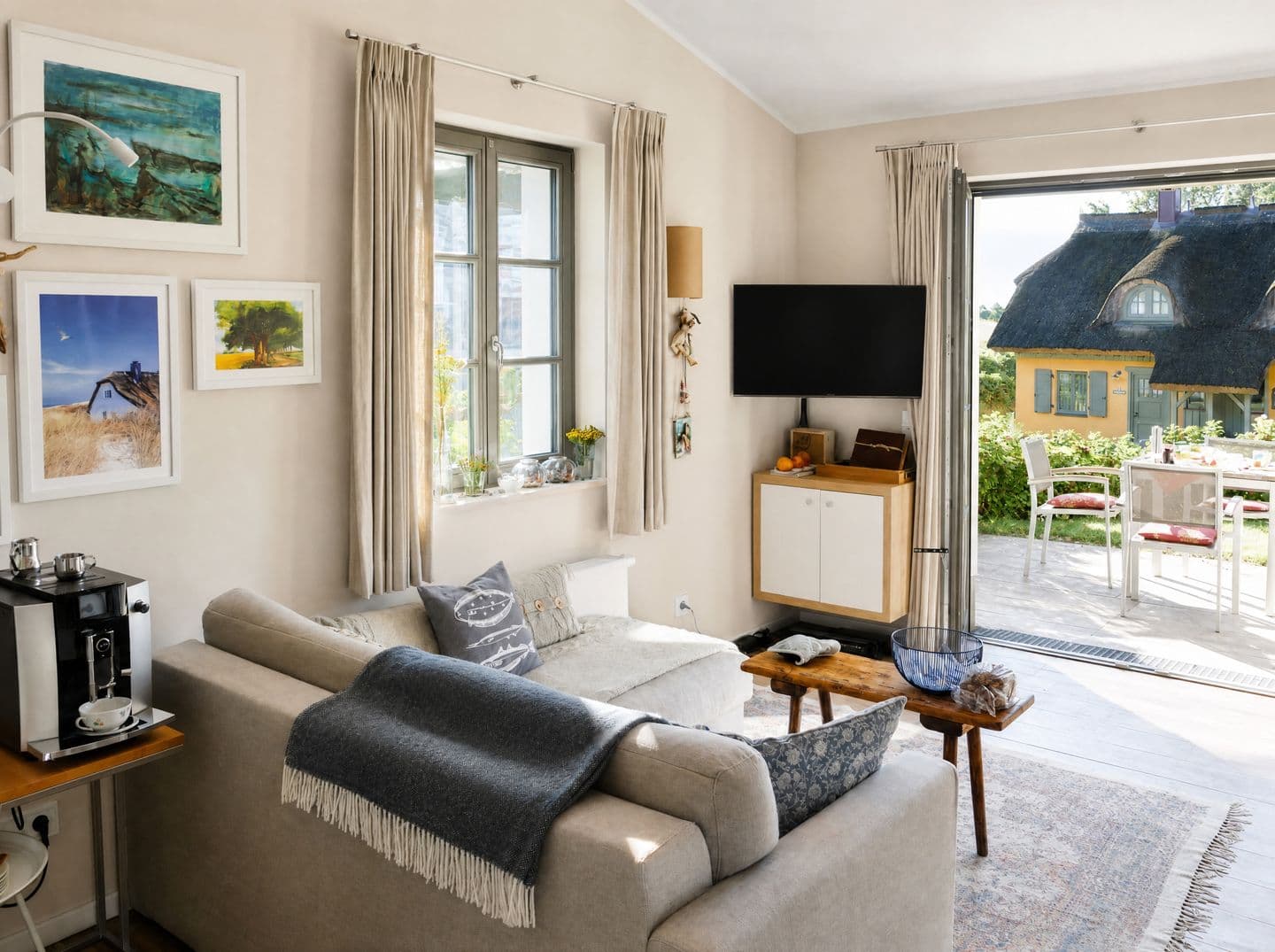 Ferienhaus Rügener Traumzeit 30 Feriendorf Klein Stresow Rügen in Klein Stresow – Wohnzimmer