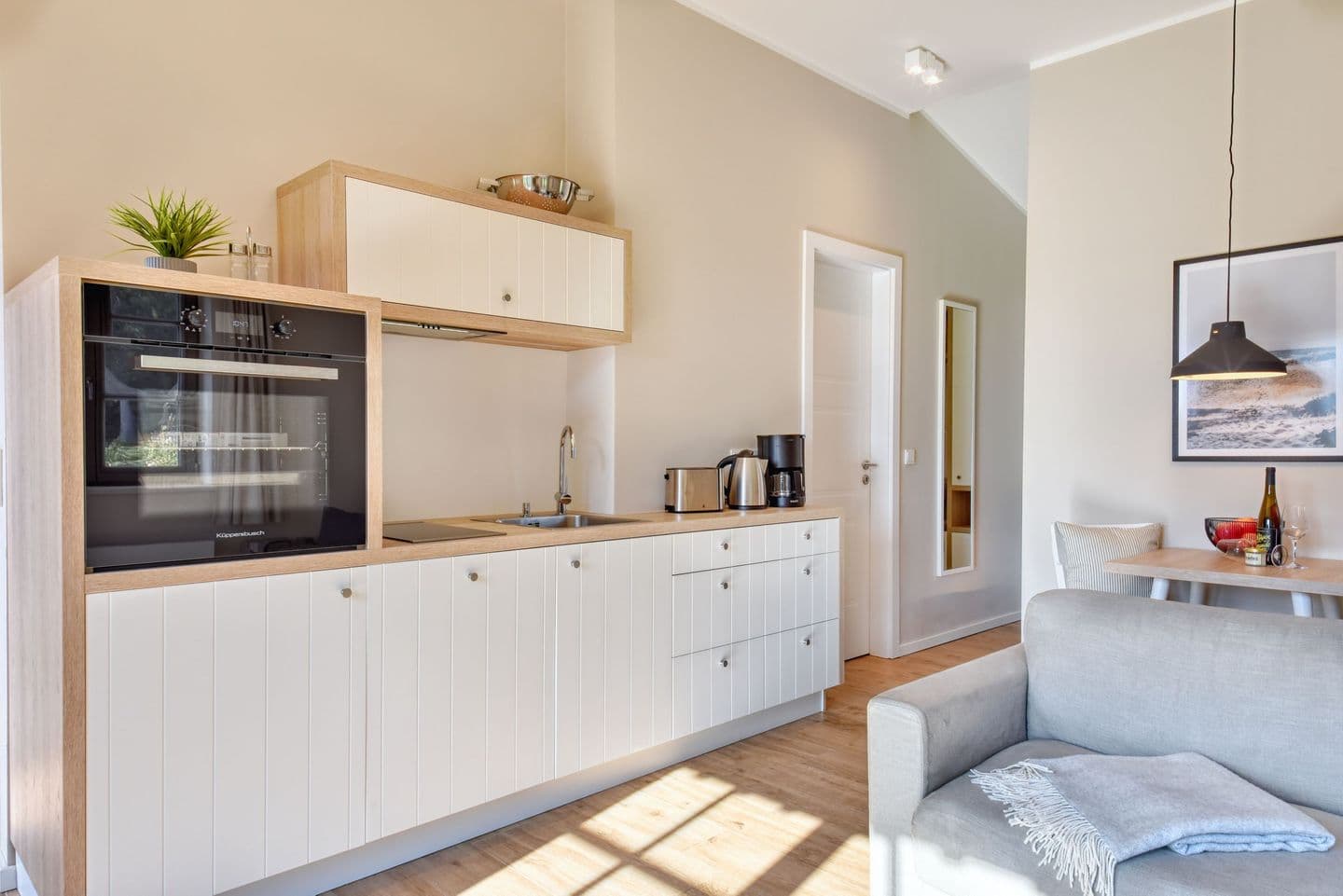 Ferienhaus Strandbude Feriendorf 32 Klein Stresow Rügen in Klein Stresow – Küche