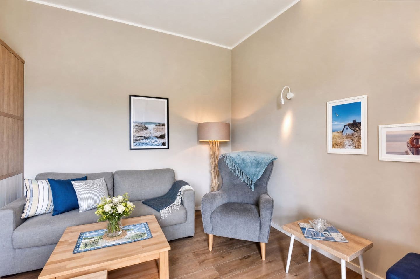 Ferienhaus Vilmblick 34 Feriendorf Klein Stresow Rügen in Klein Stresow – Wohnzimmer