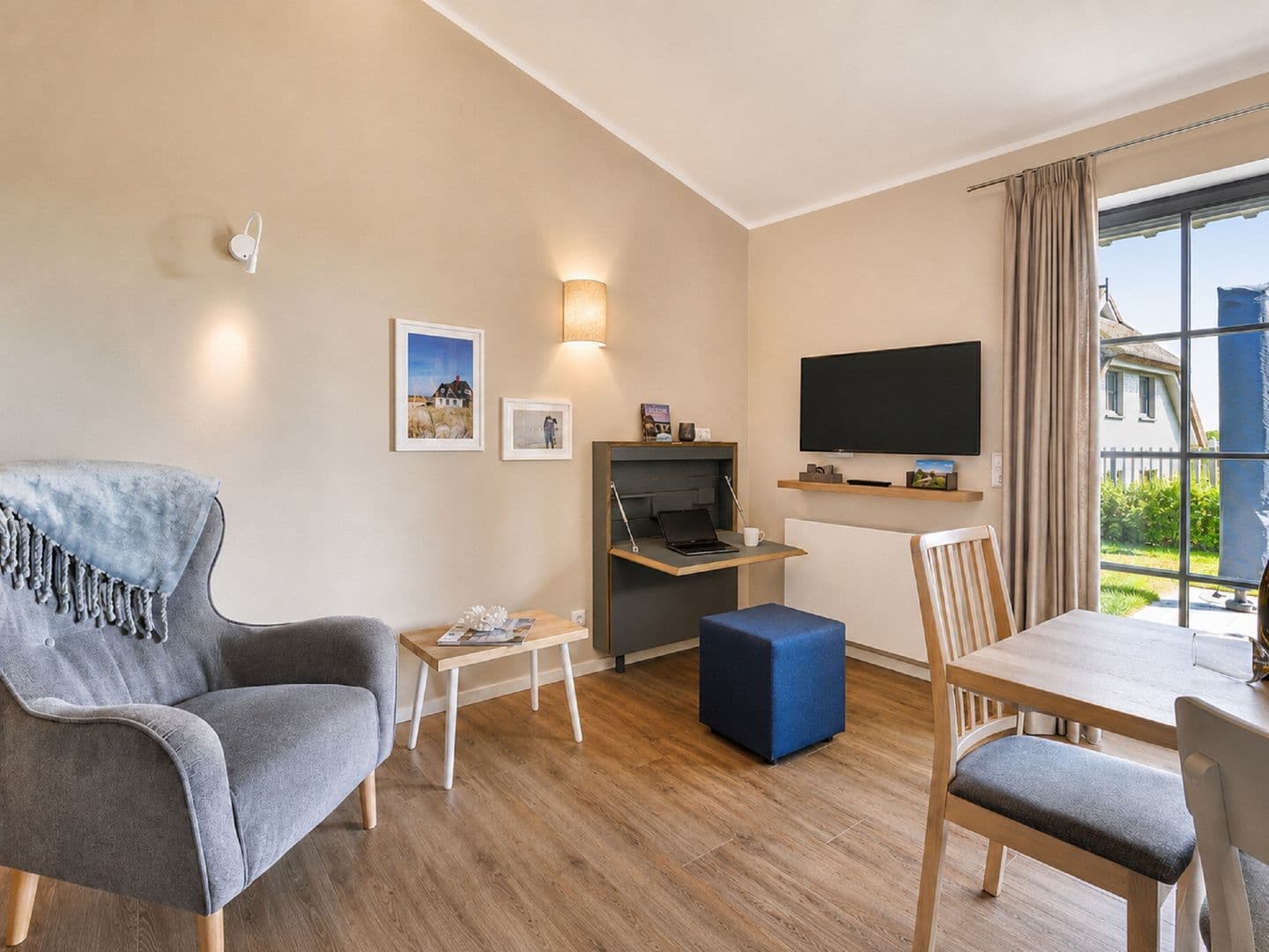 Ferienhaus Vilmblick 34 Feriendorf Klein Stresow Rügen in Klein Stresow – Wohnzimmer