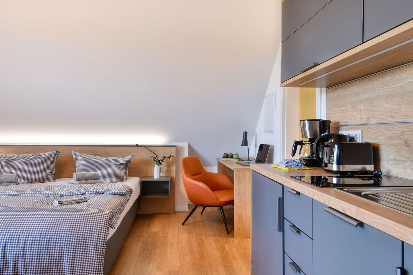 Ferienwohnung Austernfischer 39 im Wreecher Idyll Rügen in Wreechen – Wohnzimmer