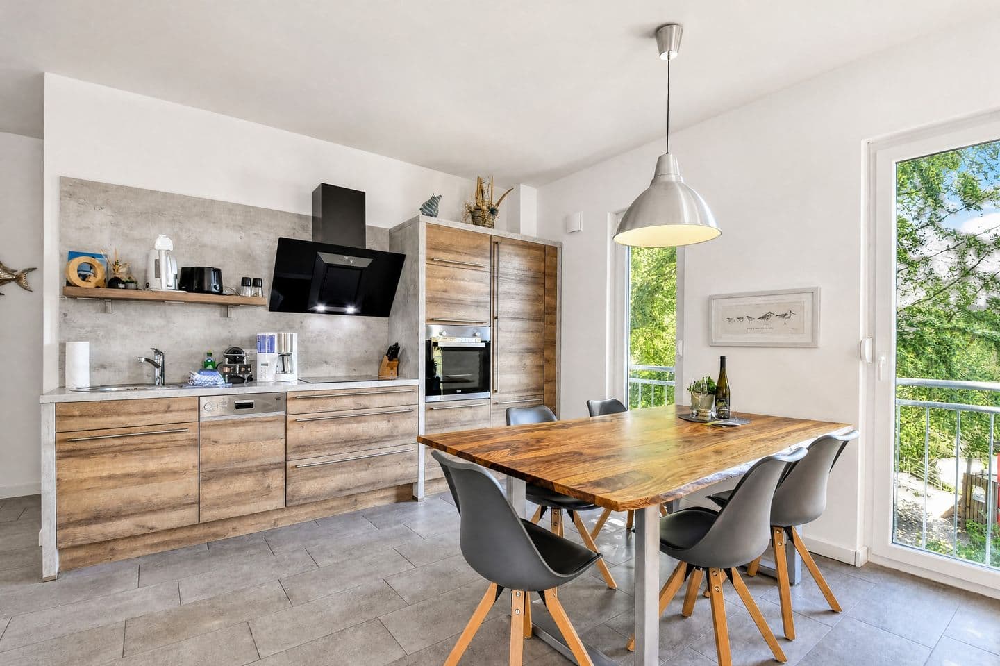 Ferienwohnung Backbord im Quartier Sellin in Sellin – Küche