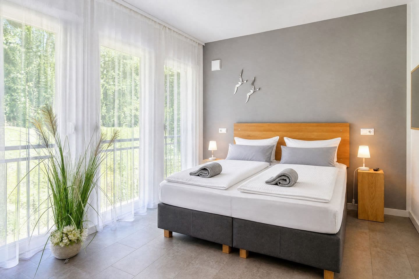 Ferienwohnung Backbord im Quartier Sellin in Sellin – Schlafzimmer