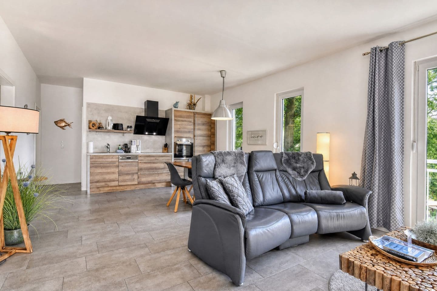 Ferienwohnung Backbord im Quartier Sellin in Sellin – Wohnzimmer