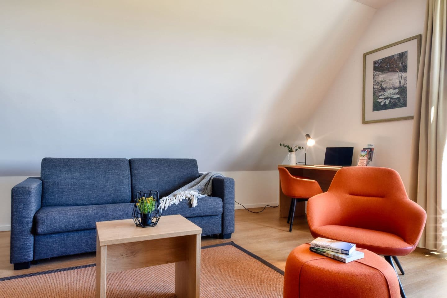 Ferienwohnung Bartmeise 38 im Wreecher Idyll Rügen in Wreechen – Wohnzimmer