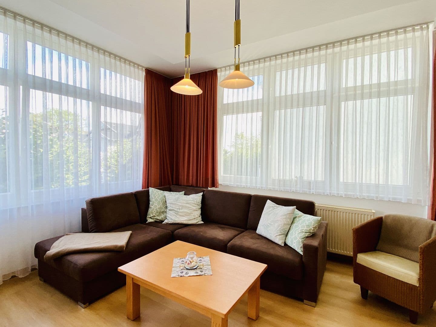 Ferienwohnung Binzer Meerlust 31 im Haus Jahreszeiten Binz in Binz – Wohnzimmer