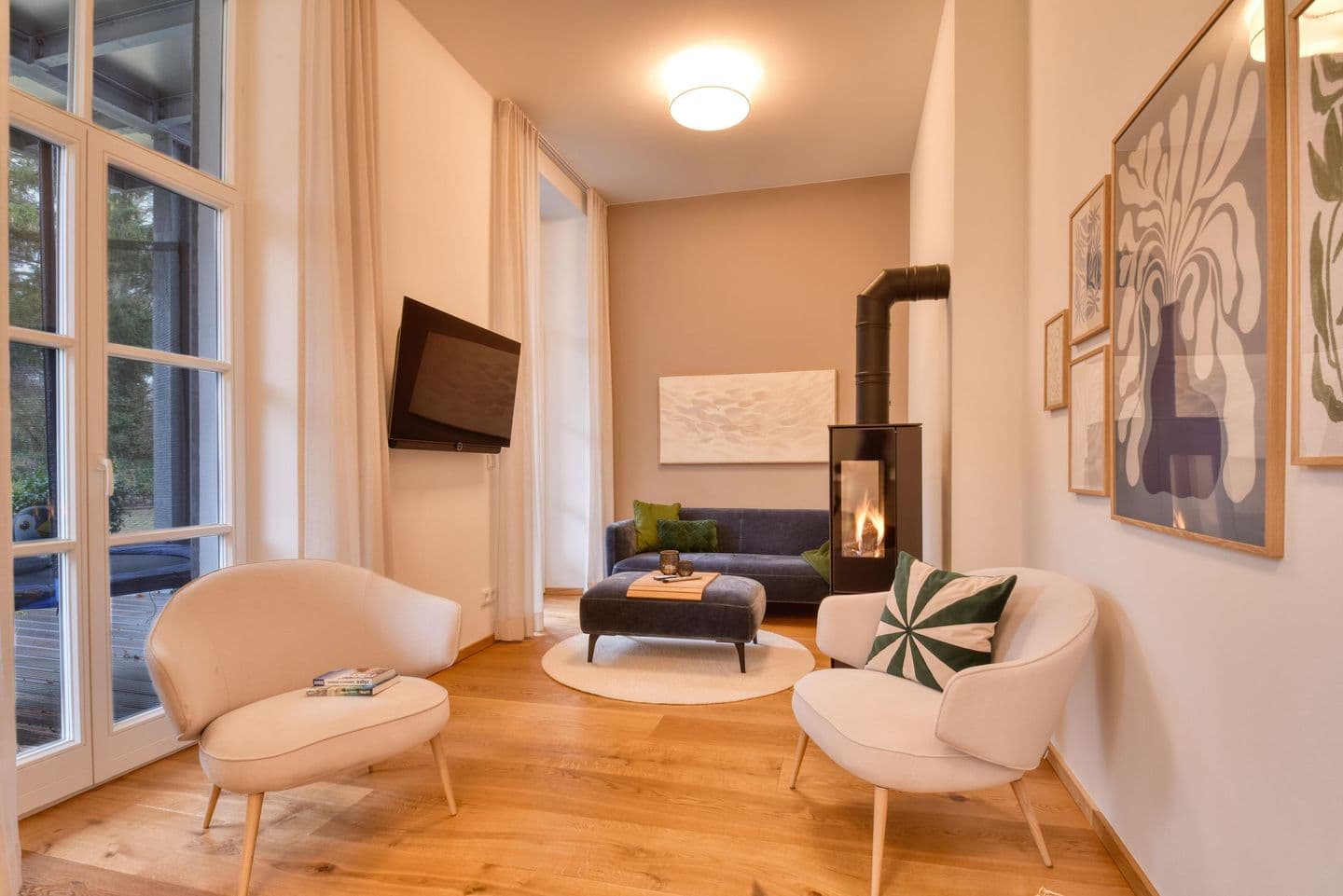 Ferienwohnung DuNord Putbus in Putbus – Wohnzimmer