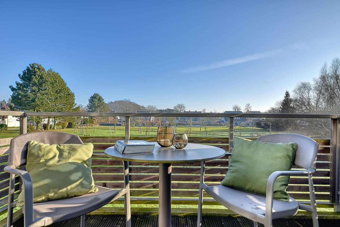 Ferienwohnung Fischadler 34 im Wreecher Idyll Rügen in Wreechen – Balkon