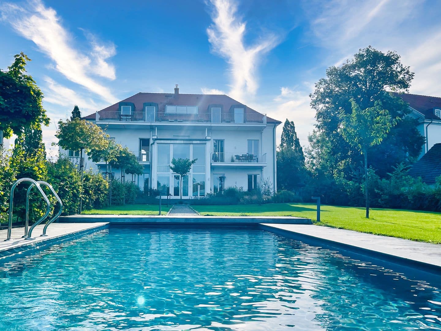 Ferienwohnung Fürst Malte Loft I Design & Pool Putbus in Putbus – Eingang