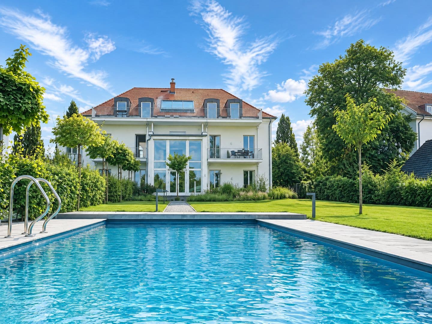 Ferienwohnung Fürst Malte Loft I Design & Pool Putbus in Putbus – Pool