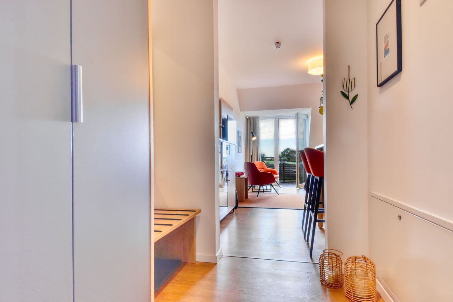 Ferienwohnung Grasmücke 09 im Wreecher Idyll Rügen in Wreechen – Eingang