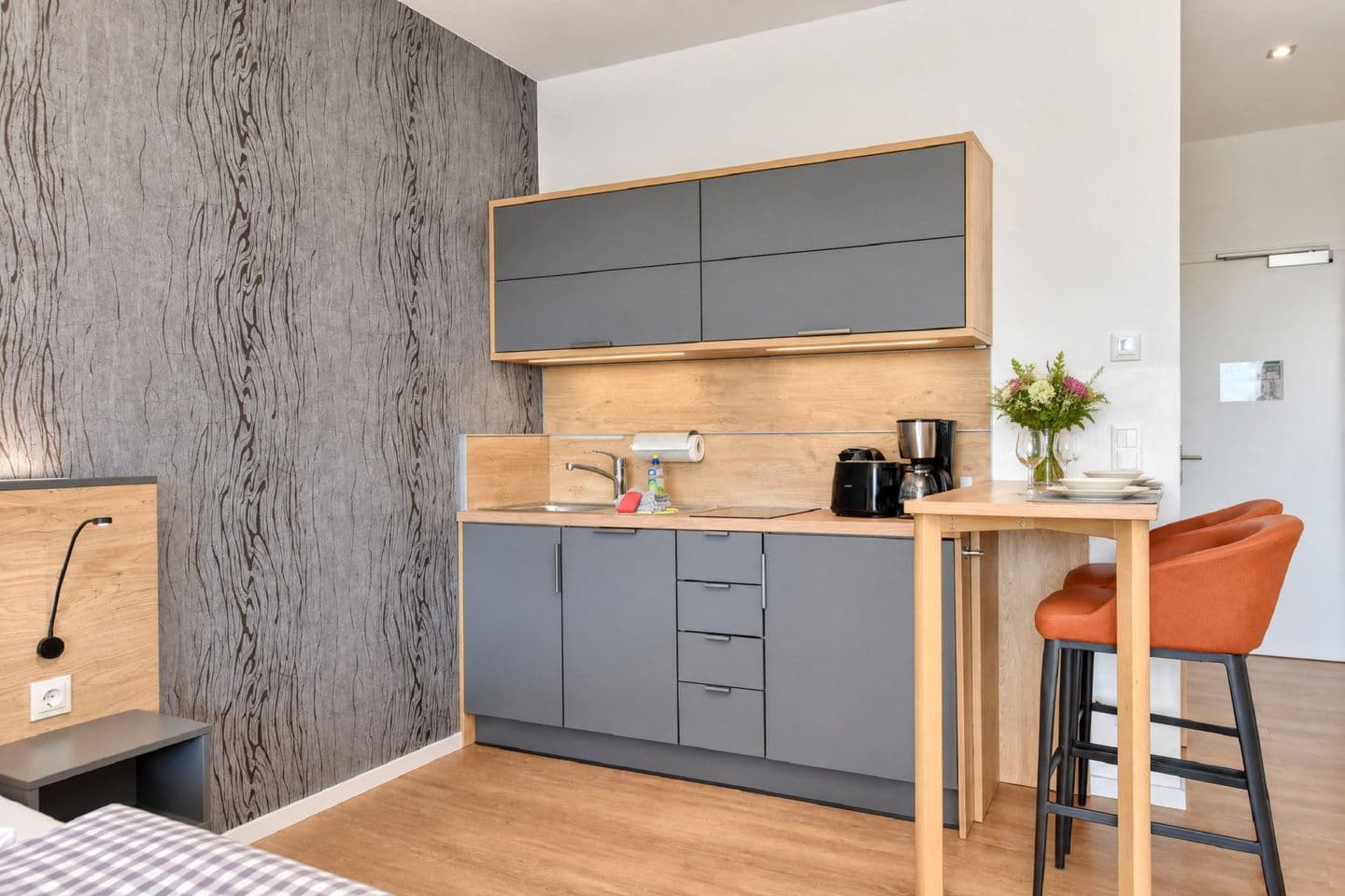 Ferienwohnung Grasmücke 09 im Wreecher Idyll Rügen in Wreechen – Küche