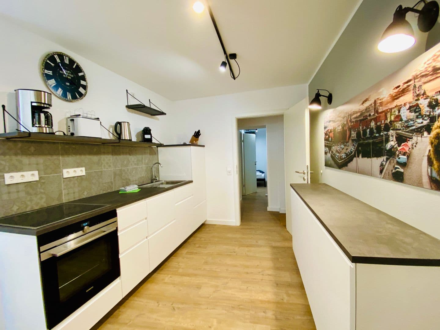 Ferienwohnung HafenCity App. No 4 / Stralsund in Stralsund – Küche