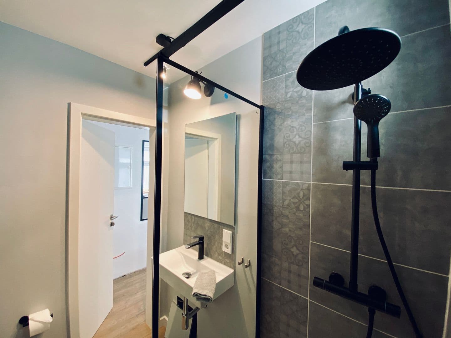 Ferienwohnung HafenCity App. No 7 / Stralsund in Stralsund – Badezimmer