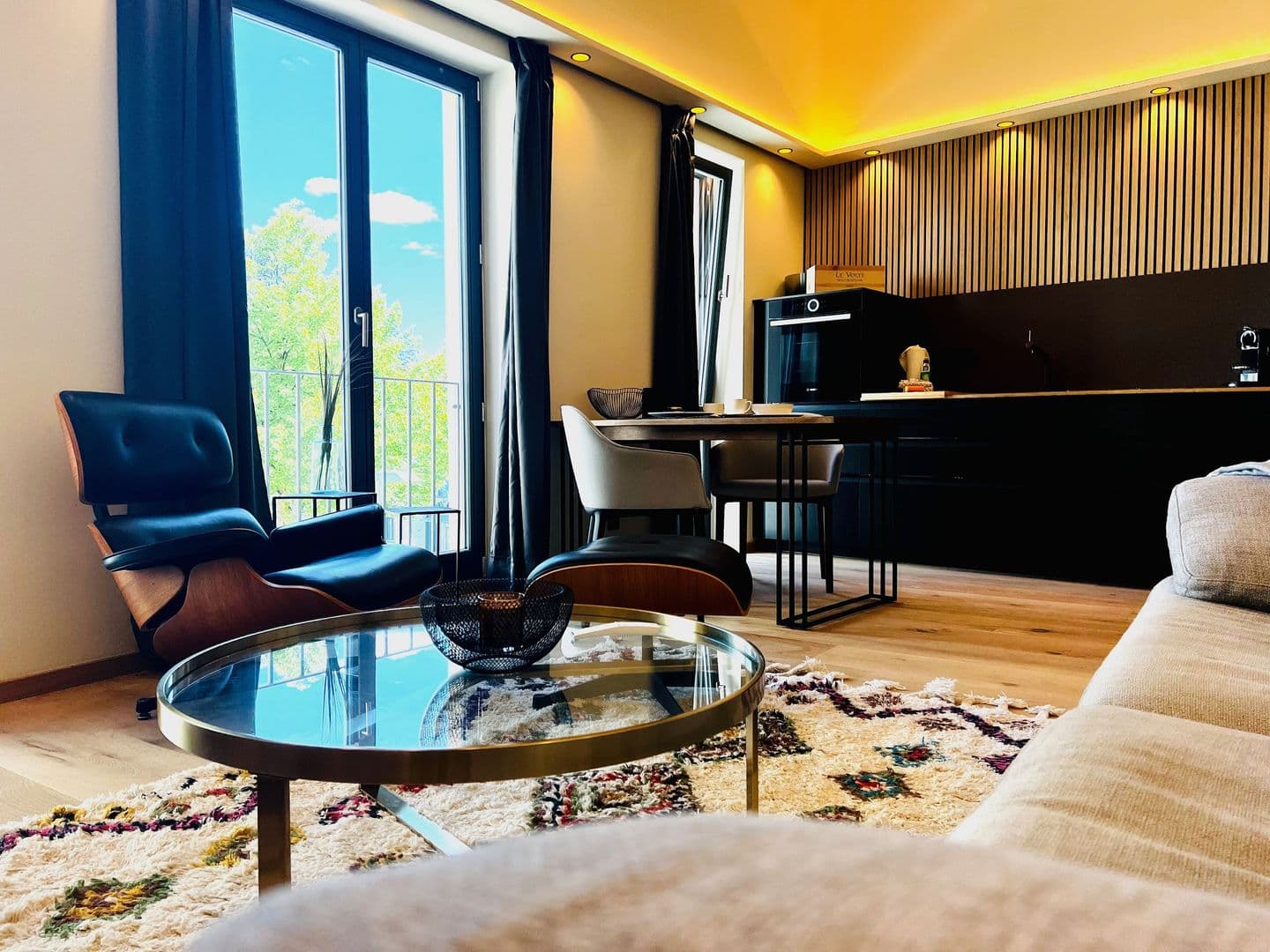 Ferienwohnung HafenCity Loft / Stralsund in Stralsund – Wohnzimmer