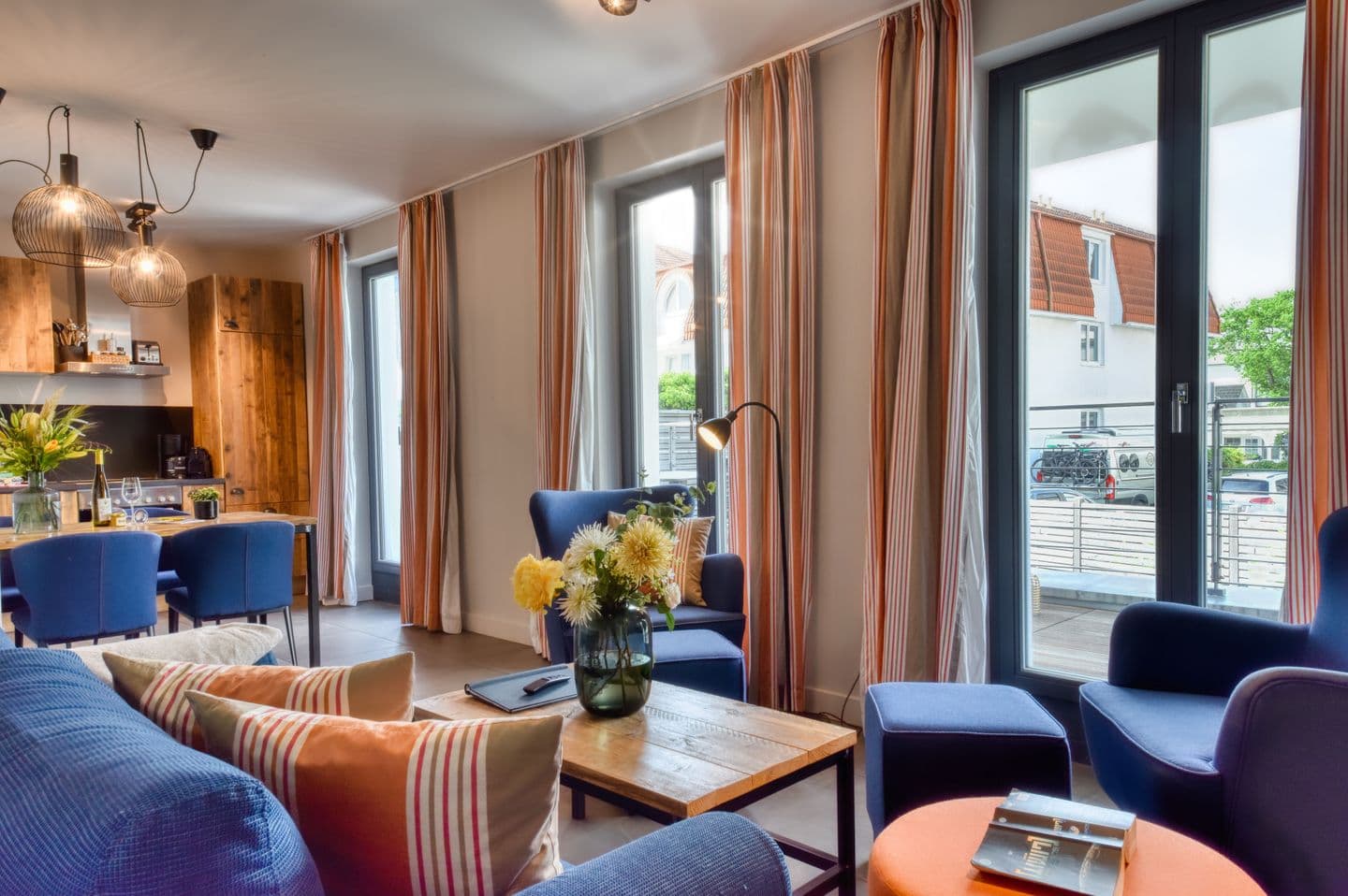 Ferienwohnung Heimathafen 3 Villa Martha Binz in Binz – Wohnzimmer