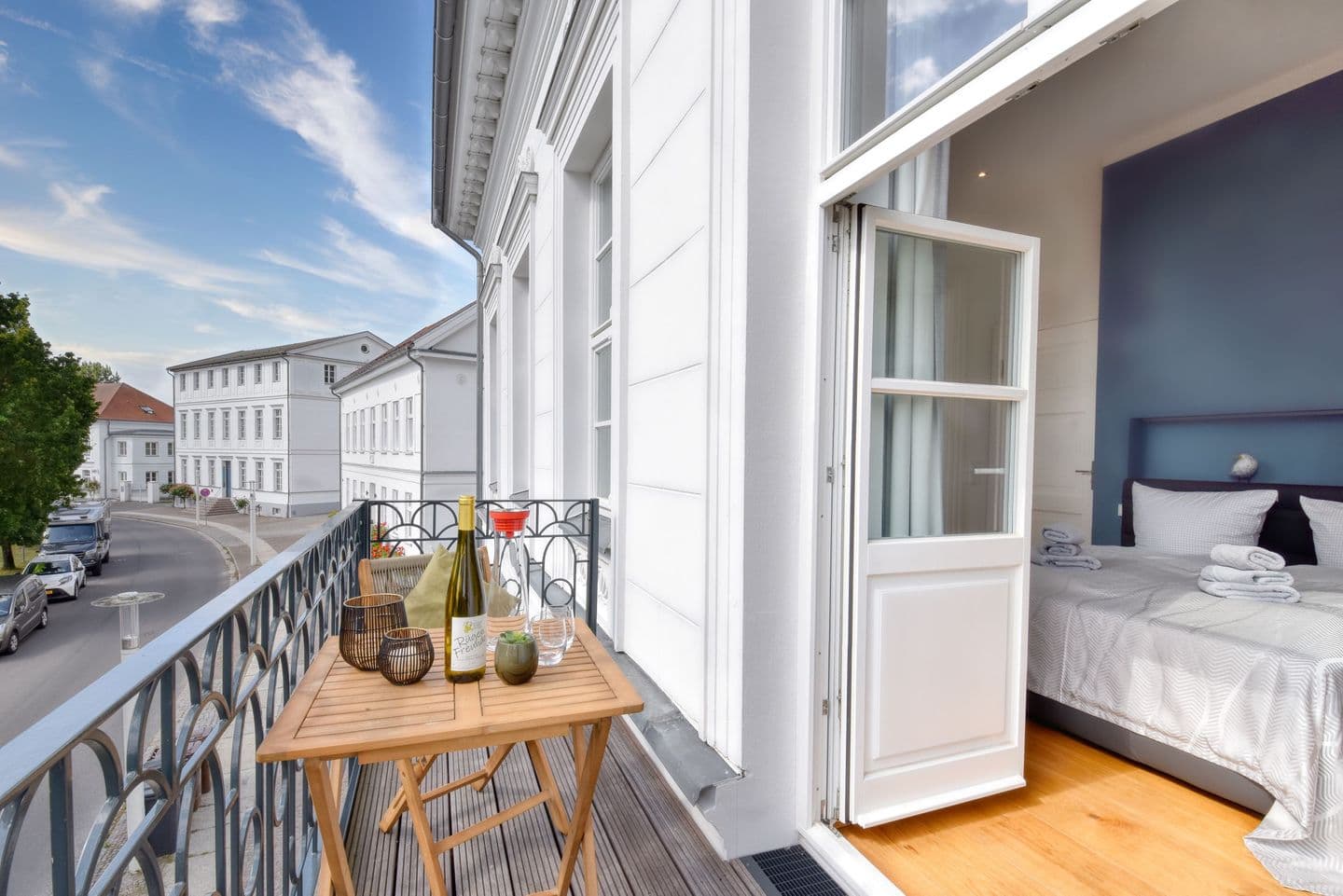 Ferienwohnung Kleine Auszeit in Putbus in Putbus – Balkon