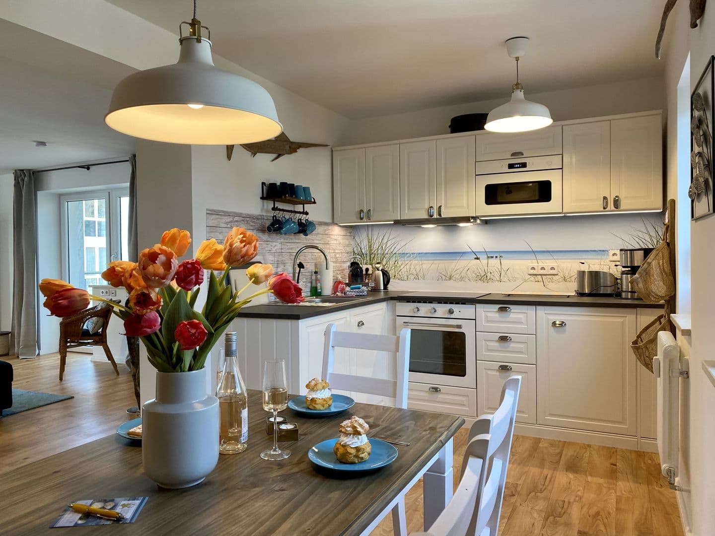 Ferienwohnung Küstenkind 14 im Haus Strandbummler Baabe in Baabe – Küche