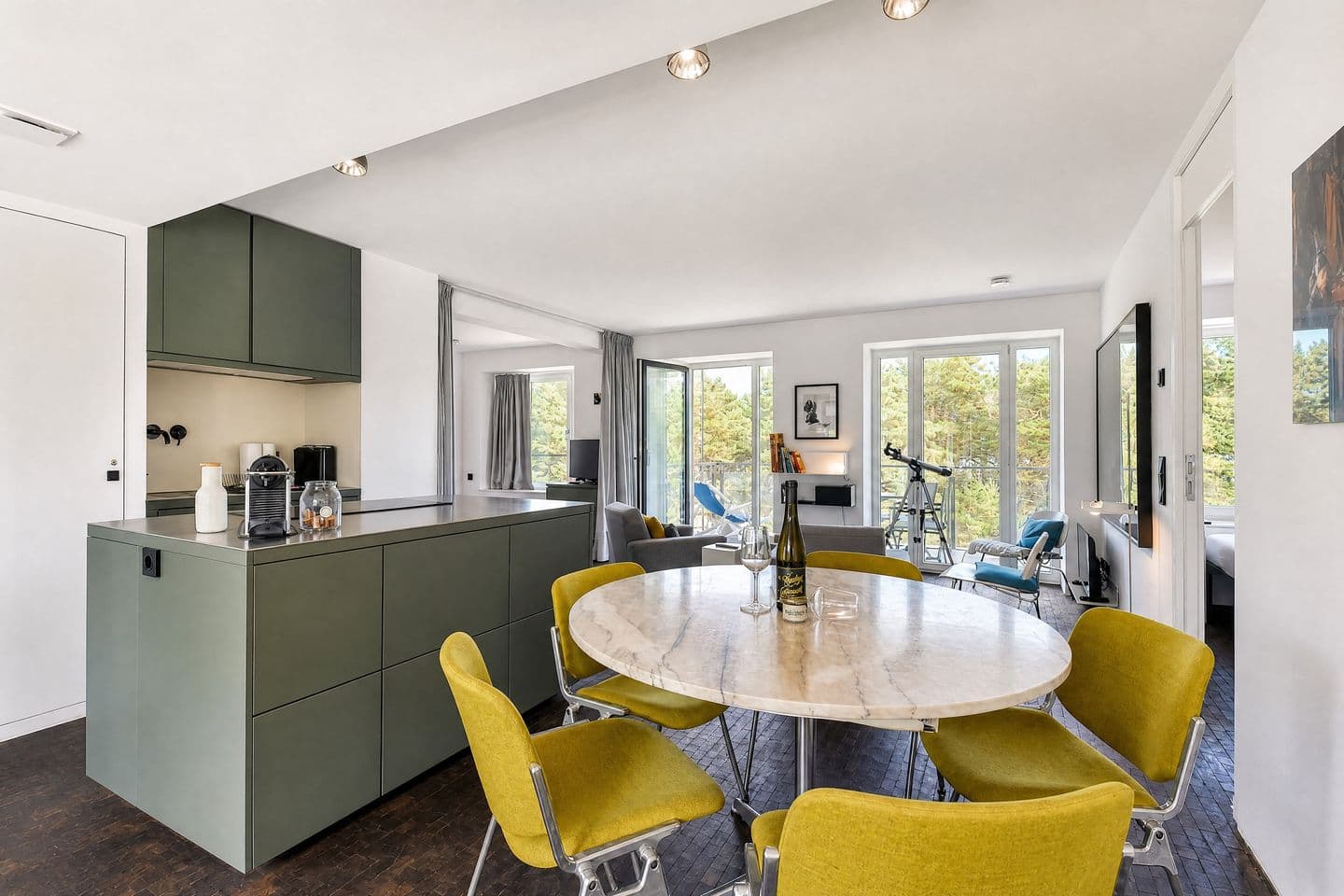 Ferienwohnung Marepineta im Haus Zudar Prora in Prora – Wohnzimmer