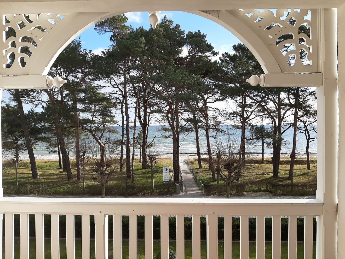 Ferienwohnung Ostseeblick in der Villa Seeadler Binz in Binz – Strand