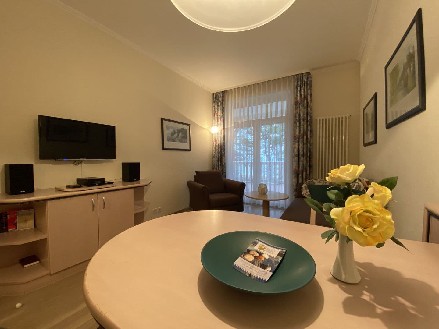 Ferienwohnung Ostseeblick in der Villa Seeadler Binz in Binz – Wohnzimmer