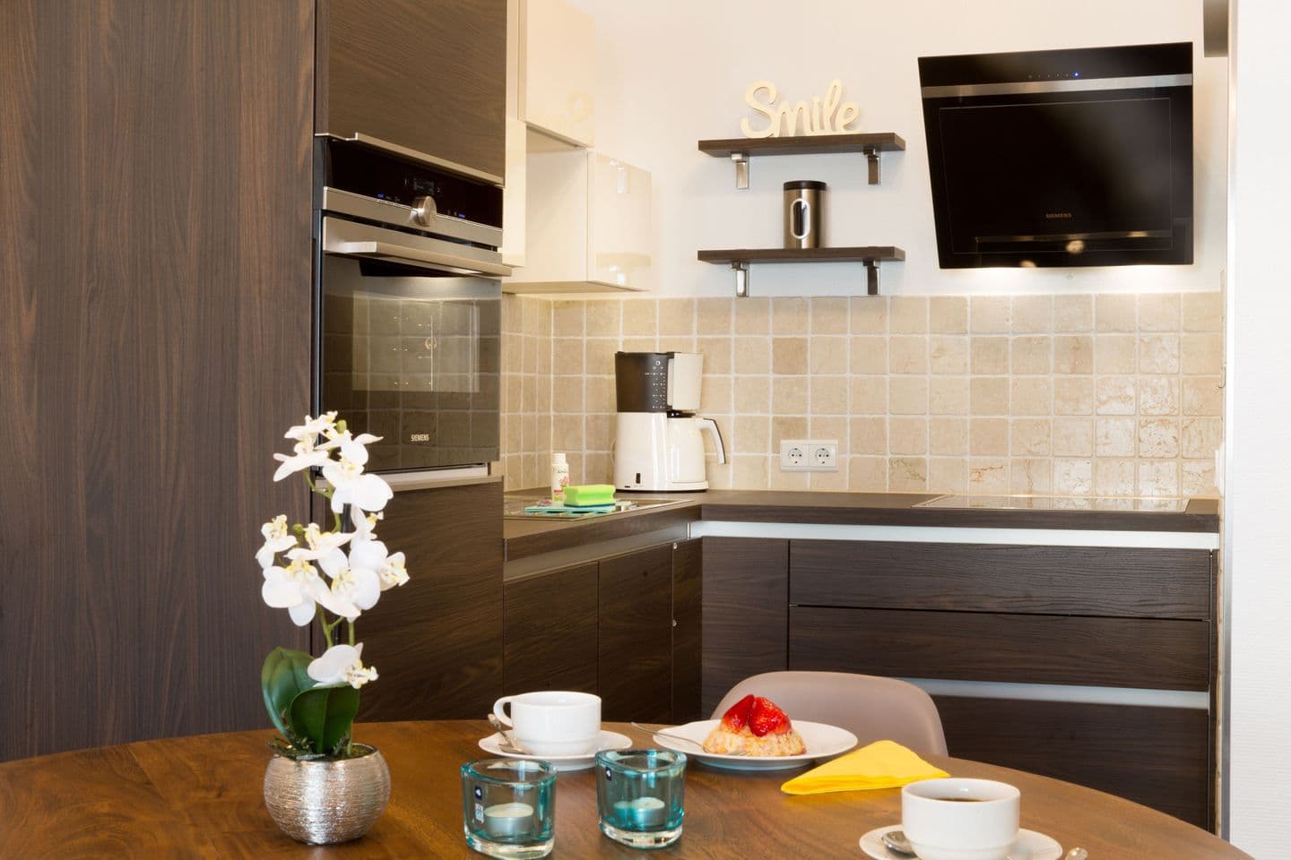 Ferienwohnung Ostseeglück 626 Villa Seeadler Binz in Binz – Küche