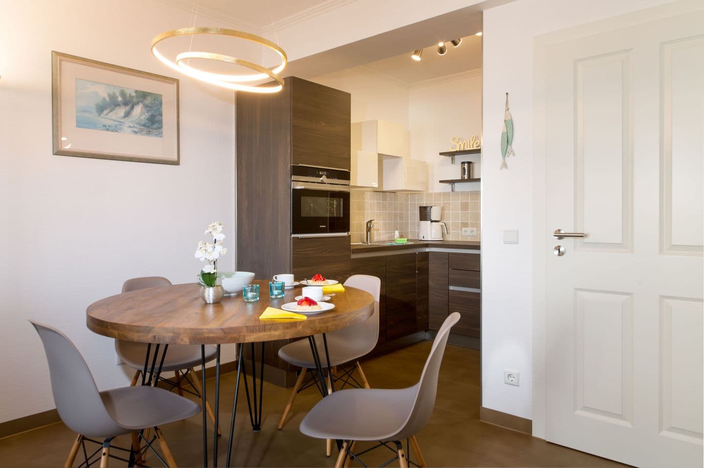 Ferienwohnung Ostseeglück 626 Villa Seeadler Binz in Binz – Küche