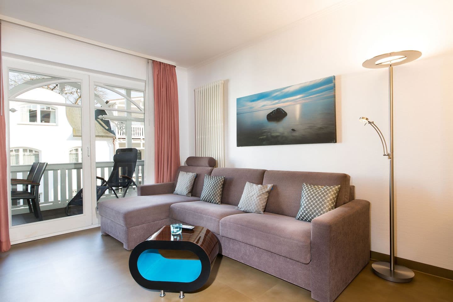 Ferienwohnung Ostseeglück 626 Villa Seeadler Binz in Binz – Wohnzimmer