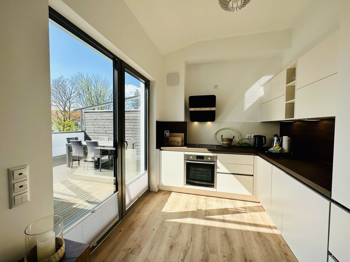 Ferienwohnung Sonnendeck 19 Parkvillen Carlota und Candela Baabe in Baabe – Küche