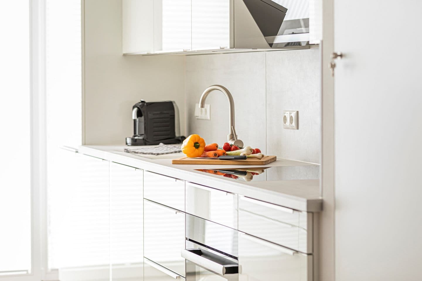 Ferienwohnung Sonnenschein Haus Hiddensee Prora in Prora – Küche