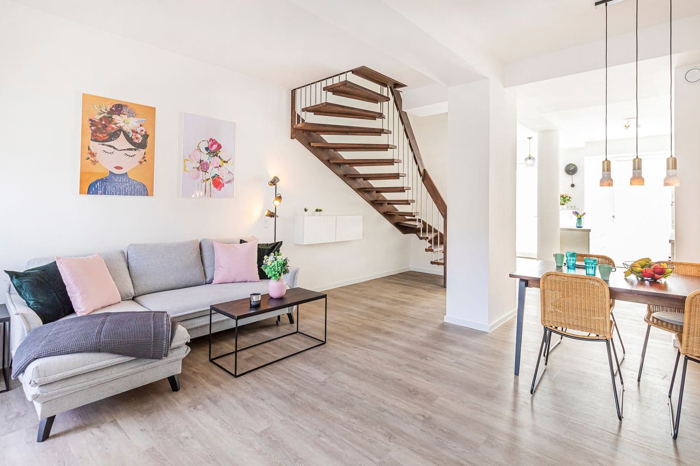 Ferienwohnung Sonnenschein Haus Hiddensee Prora in Prora – Wohnzimmer