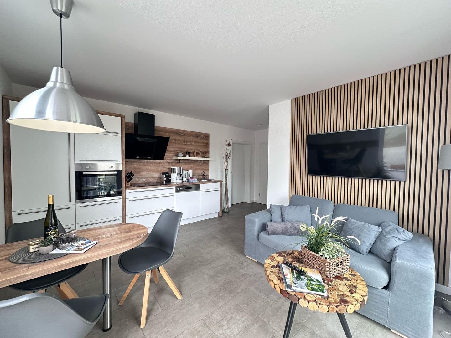 Ferienwohnung Steuerbord 2 im Haus Quartier Sellin in Sellin – Wohnzimmer