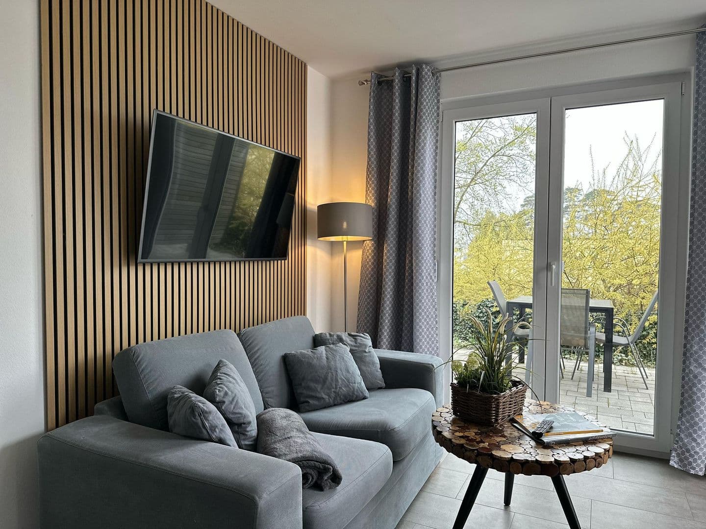 Ferienwohnung Steuerbord 2 im Haus Quartier Sellin in Sellin – Wohnzimmer