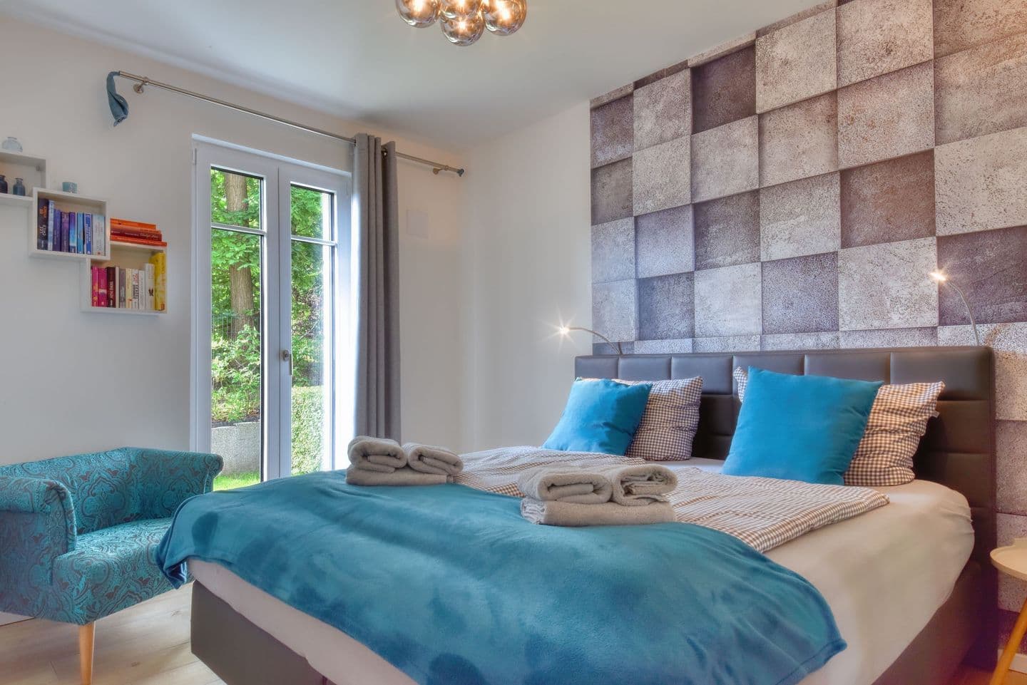 Ferienwohnung StrandGut 2 in der Villa Sofie Binz in Binz – Schlafzimmer
