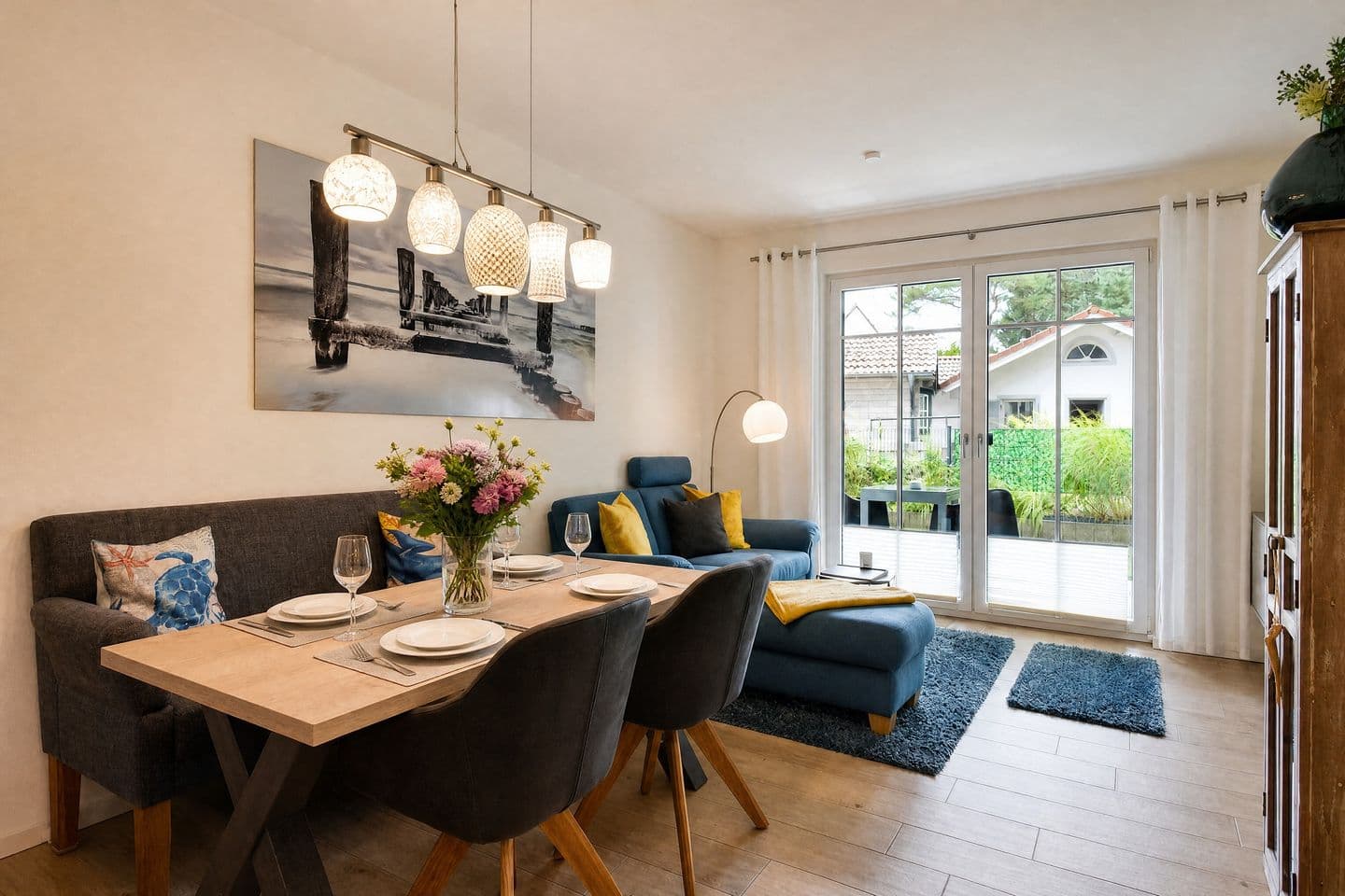Ferienwohnung StrandGut 2 in der Villa Sofie Binz in Binz – Wohnzimmer