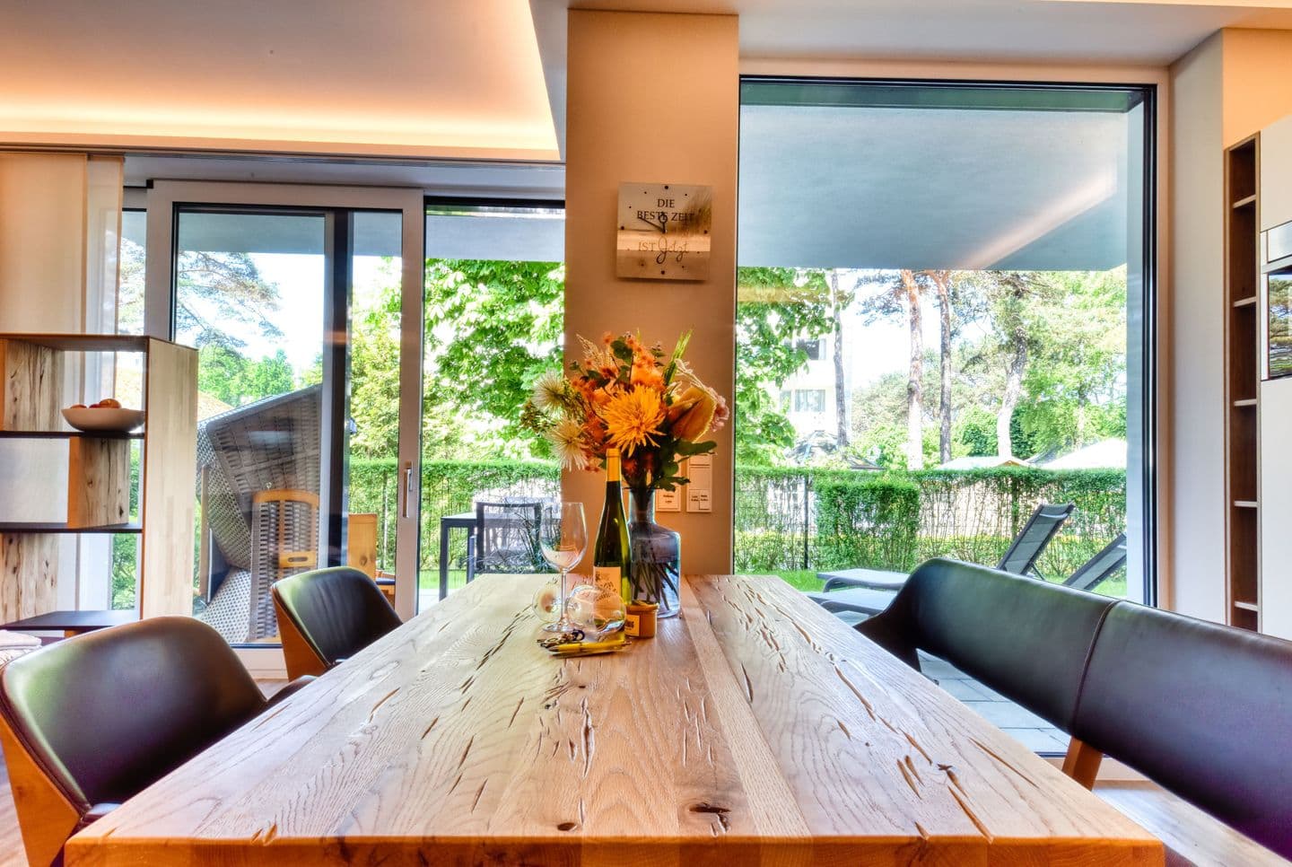 Ferienwohnung Strandkönig 01 Villa Vogue Binz in Binz – Wohnzimmer